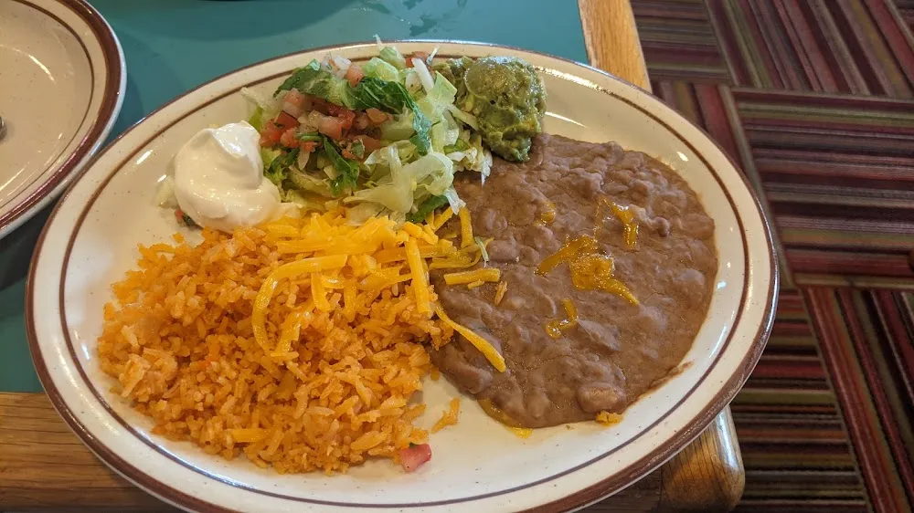 Side Dish of Beans and Rice